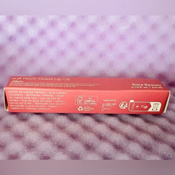 NIB Rare Beauty Soft Pinch Tinted Lip Oil in Hope - Picture 13 of 14
